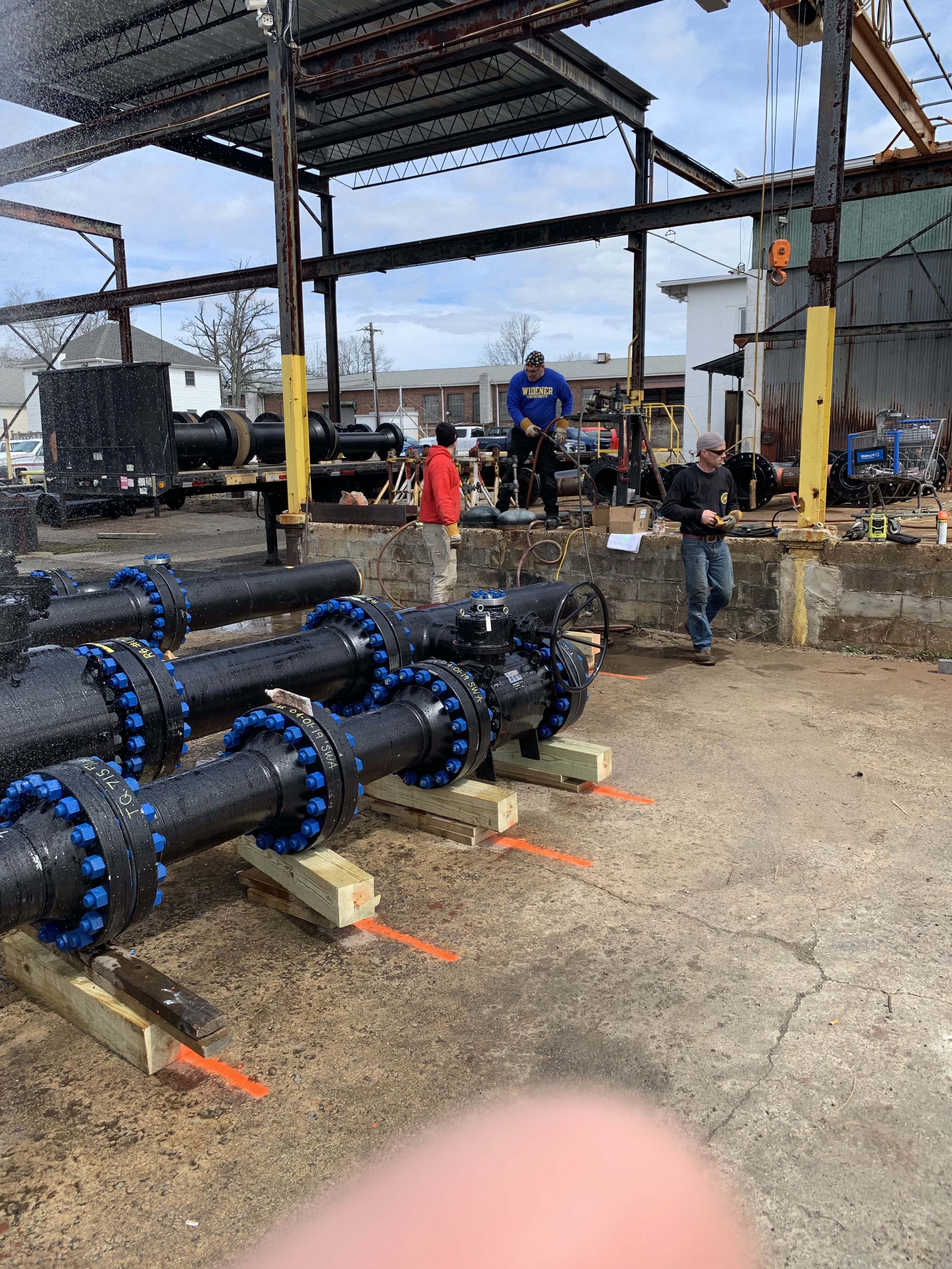 Public School Welding Gas Line Inspections